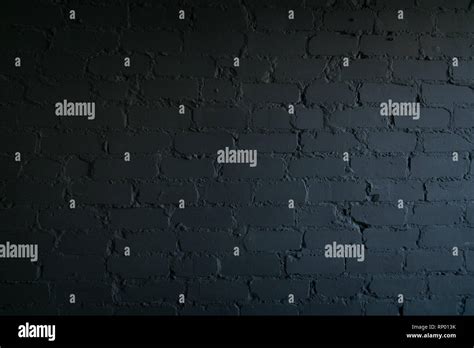 Black Brick Wall Background Texture Dark Masonry Stock Photo Alamy