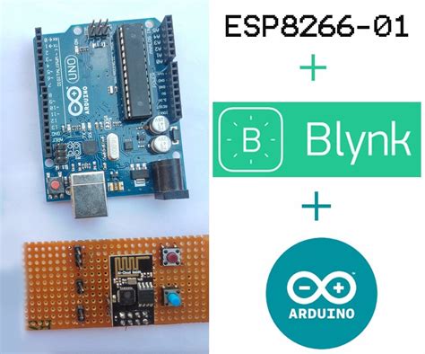 Connecting Esp8266 01 To Arduino Uno Mega And Blynk 10 Steps With
