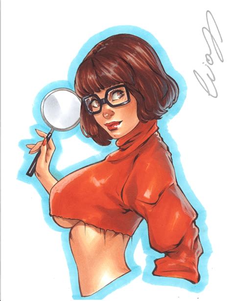 Velma By Elias Chatzoudis Female Cartoon Characters Velma Scooby Doo