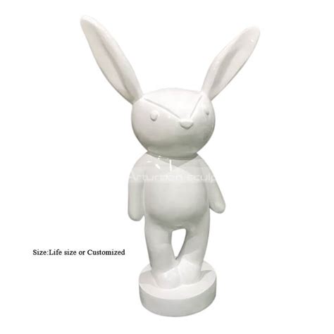 Standing Rabbit Statue