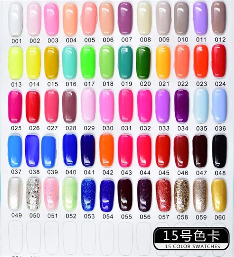 Gelish Color Chart