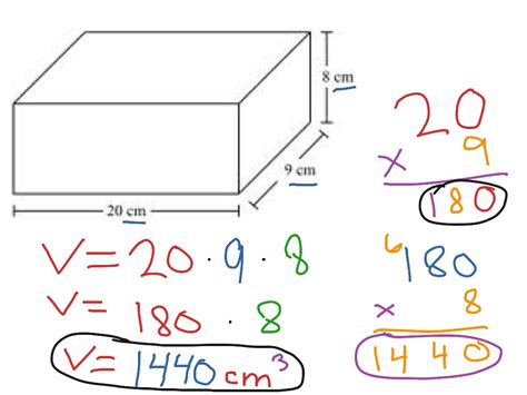 Finding The Volume Of Rectangular Prisms Math Showme