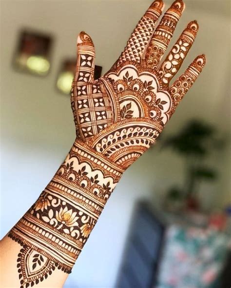 Modern Front Back Full Hand Bridal Mehndi Design Easy And Beautiful