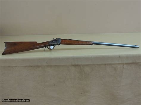 Winchester Antique 1885 Low Wall 22 Wcf Caliber Single Shot Rifle
