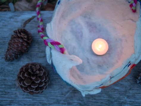 How To Make A Wet Felted Lantern For Winter Solstice Backwoods Mama