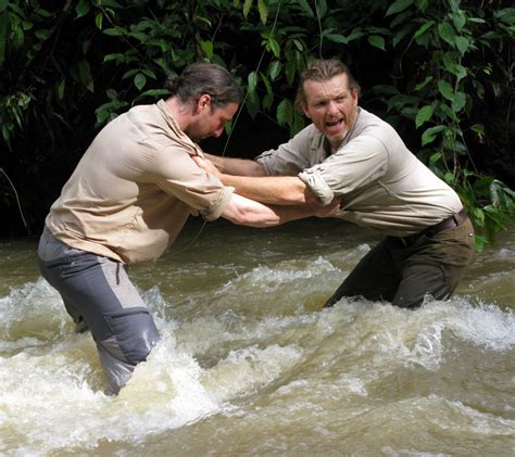 Jungle Training River Crossing Wild Human