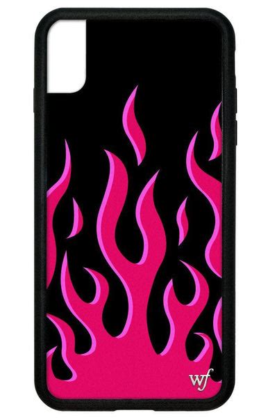 Red Flames Iphone Xs Max Case Wildflower Cases