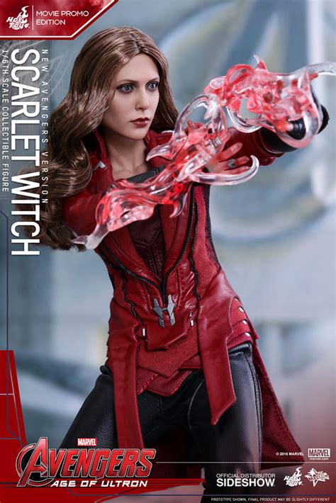 Hot Toys New Avengers Scarlet Witch Figure Movie Promo Marvel Toy News