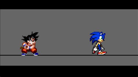 Sonic Vs Goku Niño Prueba Flash Youtube