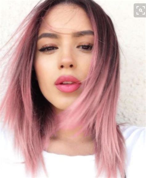Pink and brown ombré with layers how to grow out a bleach blend in