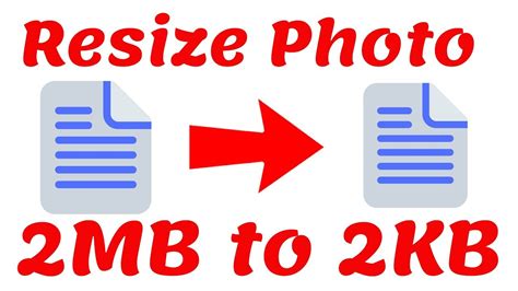 How To Resize And Reduce Photo And Signature For Online Resize Photo