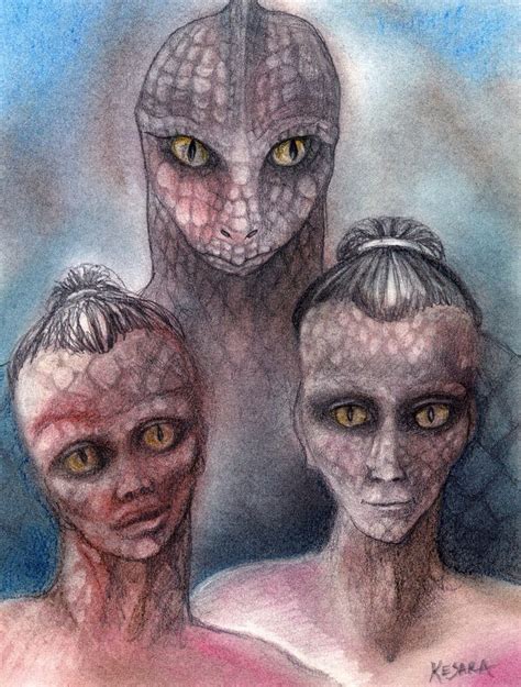 Extraterrestials Reptilian People Shapeshifter Alien Character