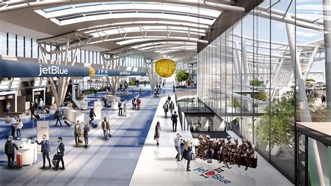 Galeria De Projeto De Reforma Do Aeroporto Jfk Em Nova Iorque Custará