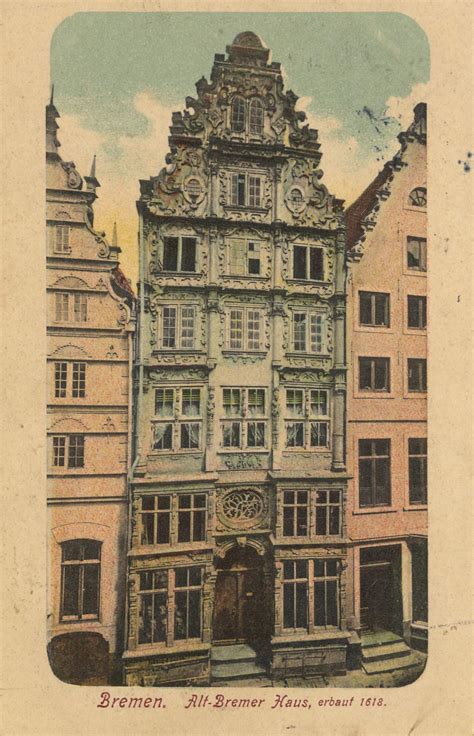 The bremer haus offers a large breakfast buffet each morning. Bremen, Bremen, Alt-Bremer Haus, erbaut 1618 - Zeno.org