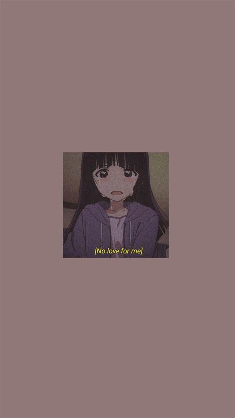 Anime Girl Aesthetic Sad Zflas
