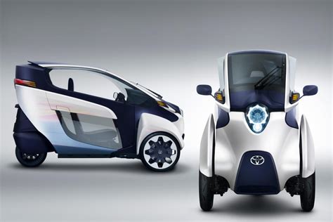 Toyota Shows The I Road A Fully Enclosed Tilting Electric Three