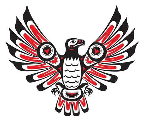 Indians Haïda Firebird Native American Symbols Native Art Native