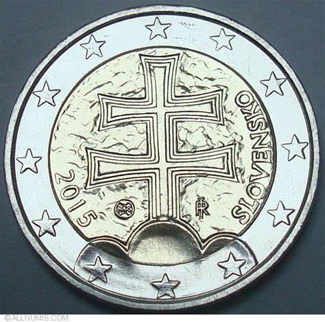 2 Euro 2015 Euro 2009 2 Euro Slovakia Coin 36860