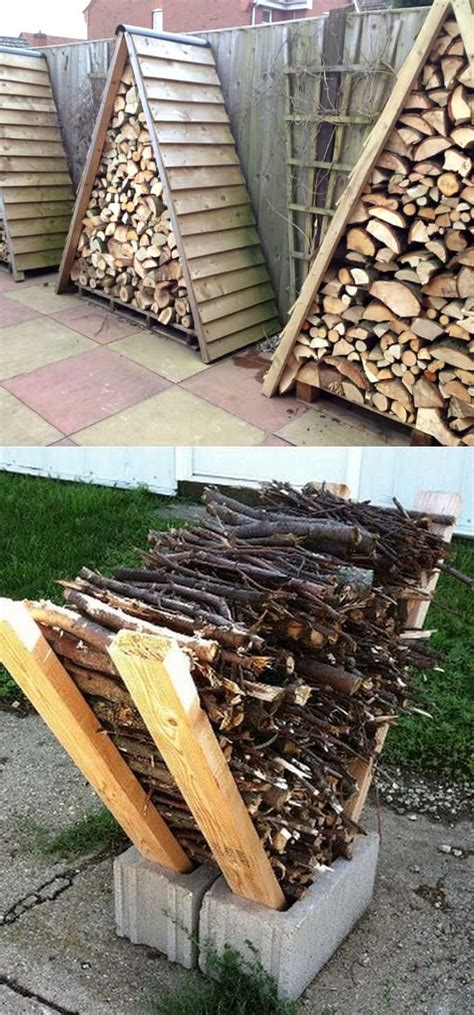 If you buy something through a link in our posts, we may get a small share of the sale. 15 Creative Firewood Rack and Storage Ideas - A Piece Of ...
