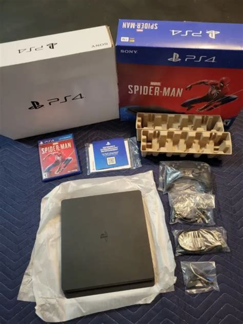 Playstation 4 Slim 1tb Console Marvels Spider Man Bundle 22499