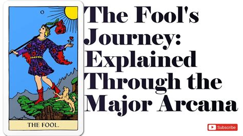tarot the fool s journey explained through the major arcana youtube