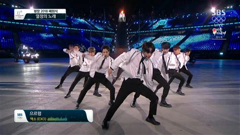 And i remember how i cried the. pyeongchang 2018 Exo