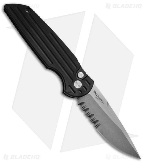 Protech Tr 3 Tactical Response Automatic Knife Groove Left Handed 35