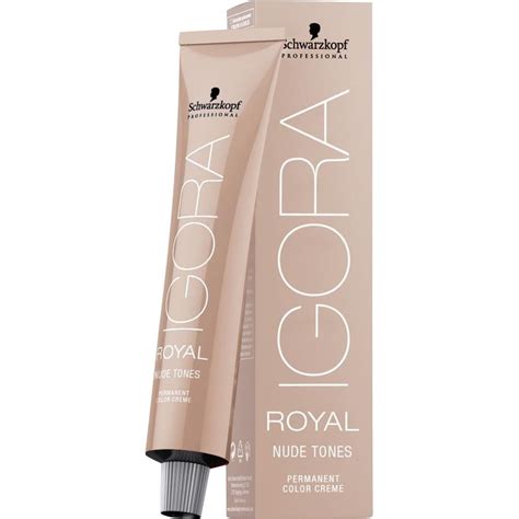 Igora Royal Permanent Color Cream Nude Tones Von Schwarzkopf
