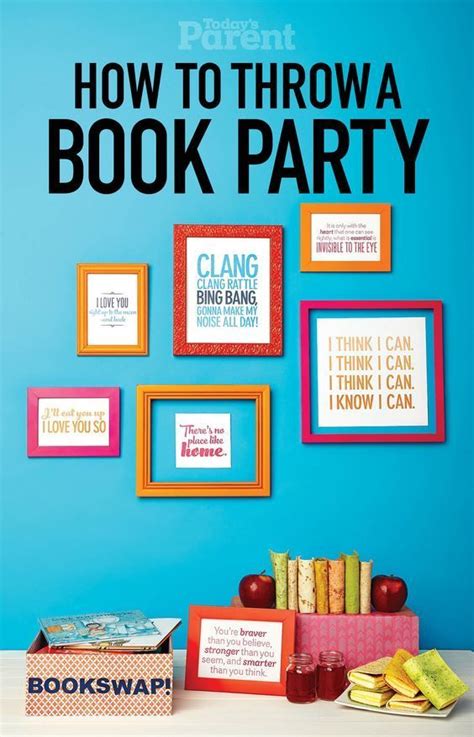 Throw A Book Party Todays Parent Todays Parent Book Launch