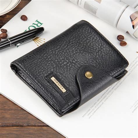 High Quality Genuine Leather Mens Bifold Wallets