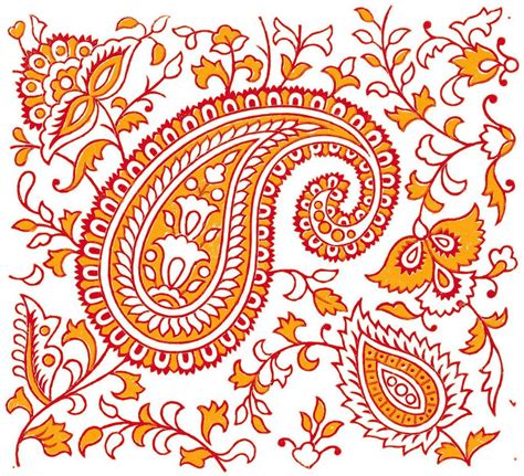 Indian Textitle Design W Textile Patterns Paisley Art Textile Prints