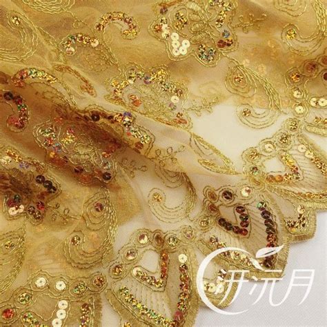 Computer Embroidery Lace Fabric Fabric