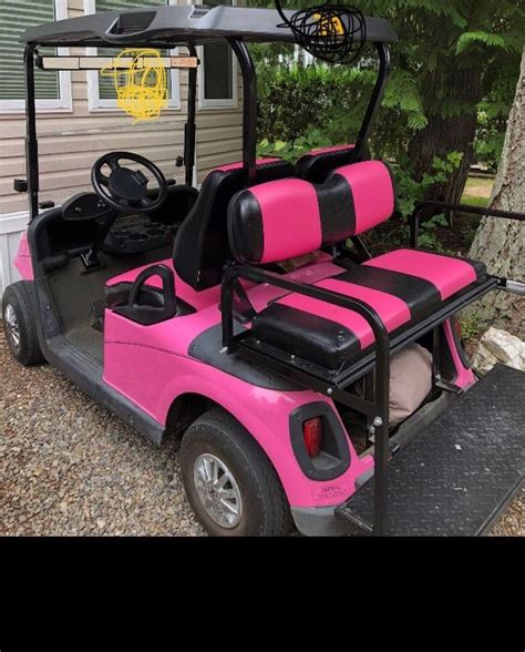 Pin By Rhonda Jules On Everything Pink Everything Pink Golf Carts Pink