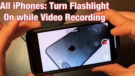 Switch camera — switch between front and rear cameras. All iPhones: How to Turn Flashlight On/Off When Video ...