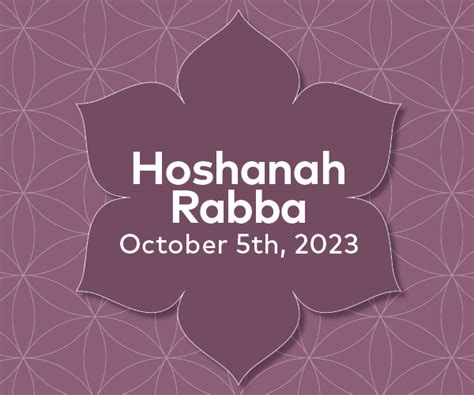 Hoshana Rabbah 2023 Tlv Kabbalah Travel