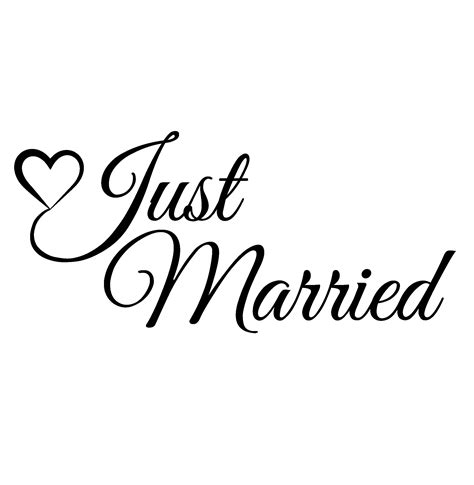 Just Married Svg Just Married Png Just Married Banner Svg Just Married Shirt Design Just