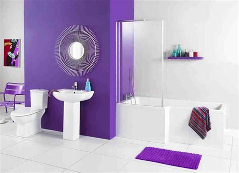 Purple Bathroom Wall Decor Decor Ideas