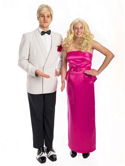 Barbie And Ken Couple Costume