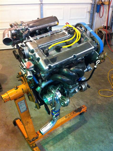 4g63 Engine Almost Ready To Install Mitsubishi Eclipse Gsx Mitsubishi