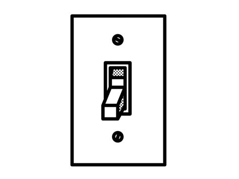 Because the directly downloaded image is a transparent background. Light switch clipart - Clipground