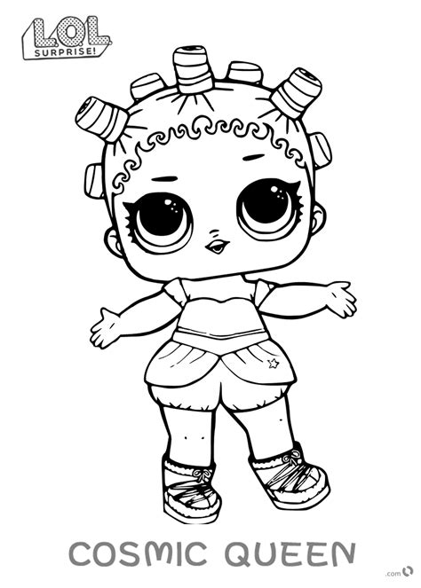 Lol Kitty Coloring Pages Queen Doll Coloring Pages