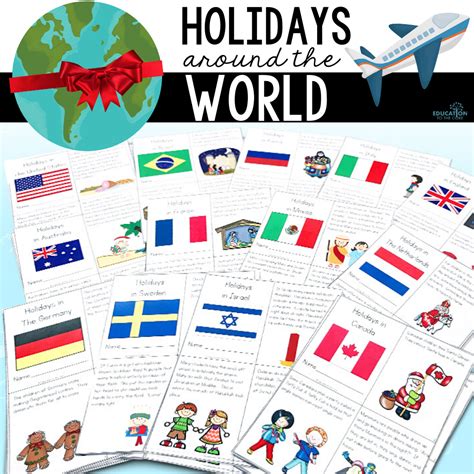 Holidays Around The World Education To The Core