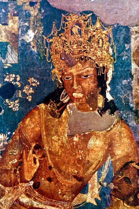 Pictures Of India Ajanta Ellora 0020 Painting At The Ajanta Caves
