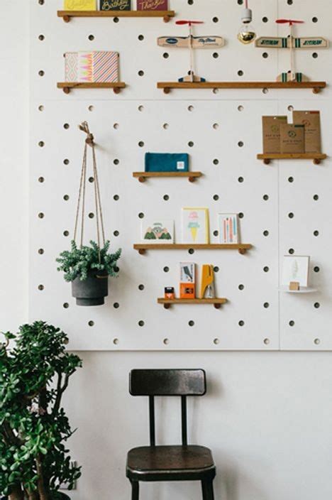 70 Resourceful Ways To Decorate With Pegboards And Other