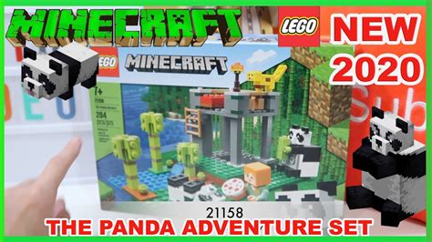 Minecraft 21158 Nursery Panda Lego Set New 2020 Lego Sets Youtube