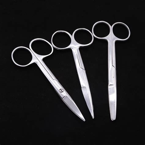 Stainless Steel Paramedic Medical Surgical Straight Bend Tip Scissors