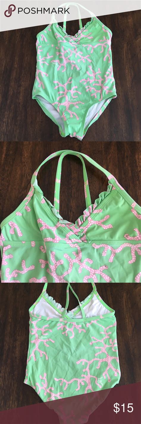 Lilly Pulitzer Coral Me Crazy 6 Swimsuit Swimsuits Lilly Pulitzer