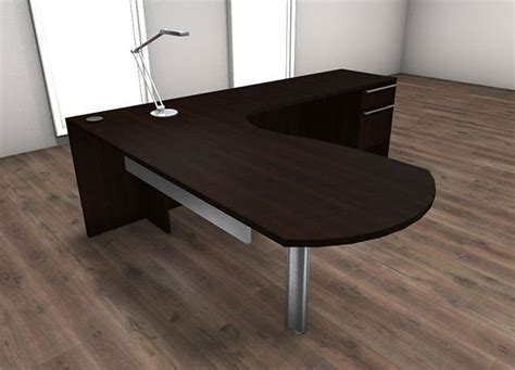 3pc L Shape Modern Executive Office Desk Set Ch Ver L2 H2o Furniture