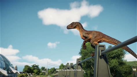 Velociraptor Escape Jurassic World Evolution 2 Youtube