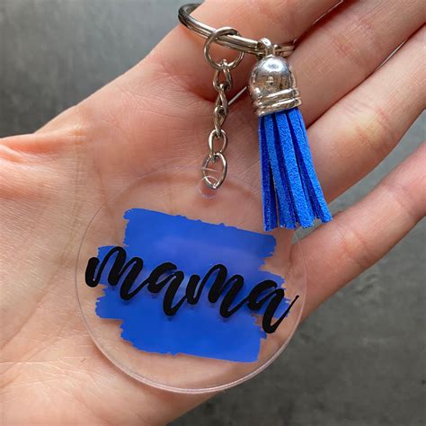 Personalized Keychain Wifey Keychain Name Keychain Mama | Etsy